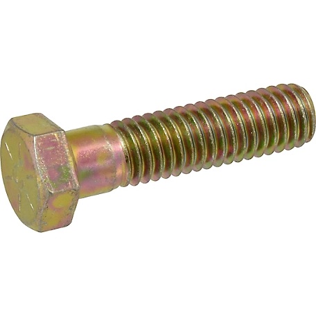 Picture of Brighton Best 042223 7/16"-20X6 1/2",(Pt) Hex Cap Screws Grade 8 Fine Zinc-Yellow Cr+6 Bake (China)
